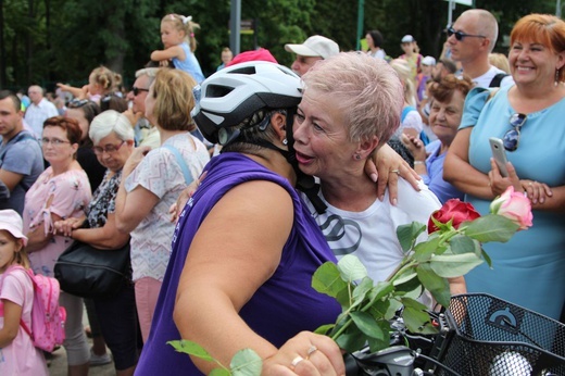 Powitanie 17. Andrychowskiej Pielgrzymki Rowerowej na Jasnej Górze - 2019