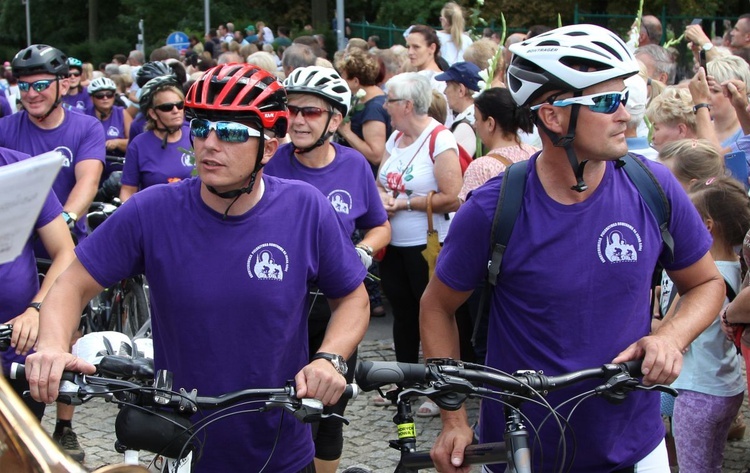 Powitanie 17. Andrychowskiej Pielgrzymki Rowerowej na Jasnej Górze - 2019