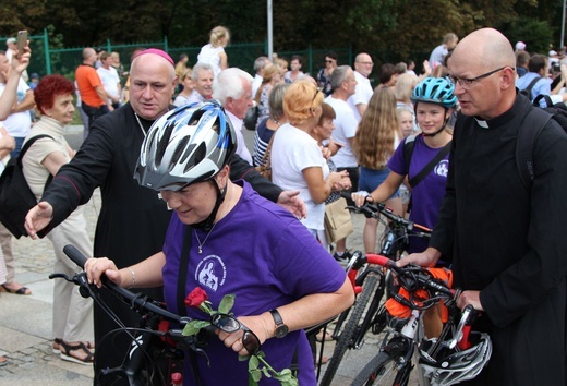 Powitanie 17. Andrychowskiej Pielgrzymki Rowerowej na Jasnej Górze - 2019