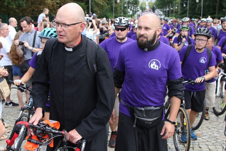 Powitanie 17. Andrychowskiej Pielgrzymki Rowerowej na Jasnej Górze - 2019