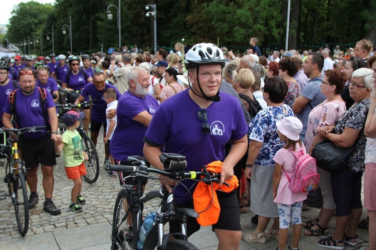 Powitanie 17. Andrychowskiej Pielgrzymki Rowerowej na Jasnej Górze - 2019