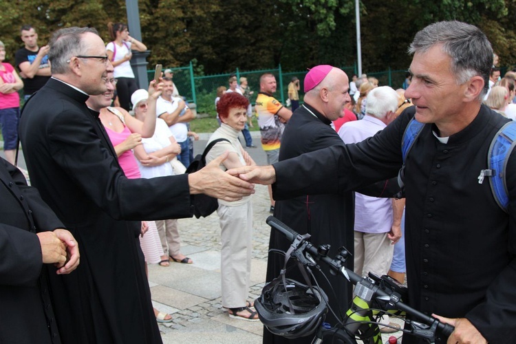 Powitanie 17. Andrychowskiej Pielgrzymki Rowerowej na Jasnej Górze - 2019