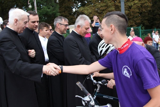 Powitanie 17. Andrychowskiej Pielgrzymki Rowerowej na Jasnej Górze - 2019