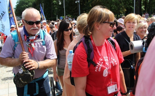 Powitanie 28. Pielgrzymki Cieszyńskiej na Jasnej Górze - 2019