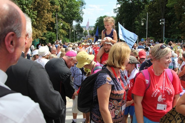 Powitanie 28. Pielgrzymki Cieszyńskiej na Jasnej Górze - 2019