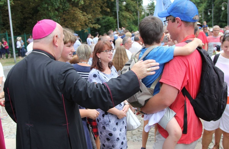 Powitanie 28. Pielgrzymki Cieszyńskiej na Jasnej Górze - 2019