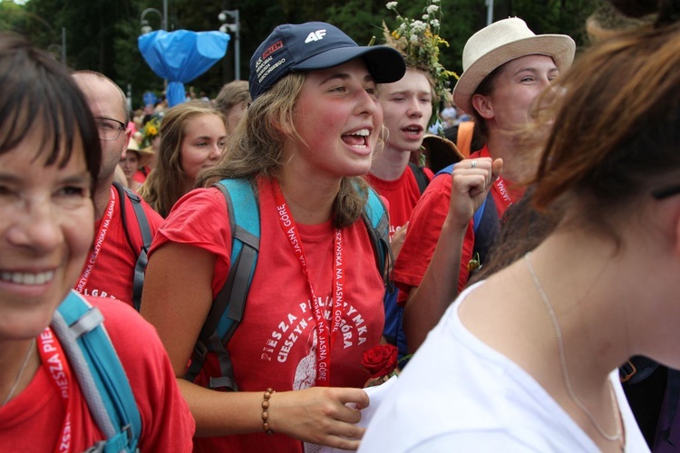 Powitanie 28. Pielgrzymki Cieszyńskiej na Jasnej Górze - 2019