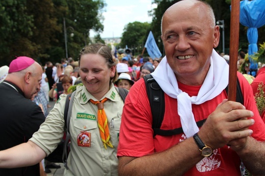 Powitanie 28. Pielgrzymki Cieszyńskiej na Jasnej Górze - 2019