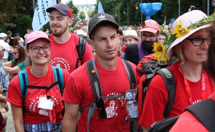 Powitanie 28. Pielgrzymki Cieszyńskiej na Jasnej Górze - 2019