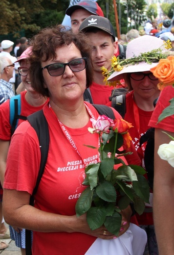 Powitanie 28. Pielgrzymki Cieszyńskiej na Jasnej Górze - 2019