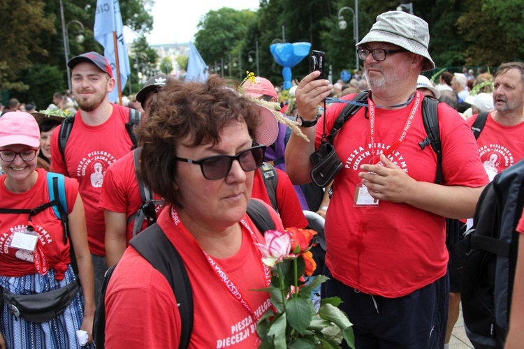 Powitanie 28. Pielgrzymki Cieszyńskiej na Jasnej Górze - 2019