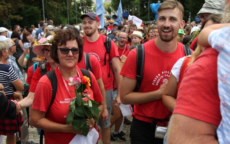 Powitanie 28. Pielgrzymki Cieszyńskiej na Jasnej Górze - 2019