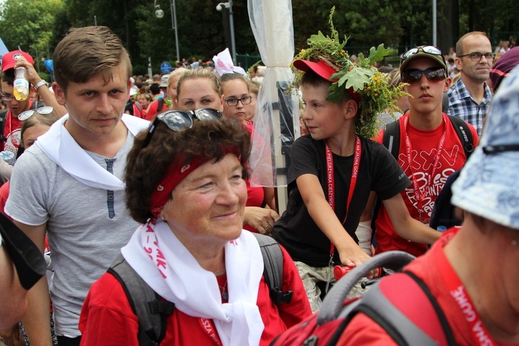 Powitanie 28. Pielgrzymki Cieszyńskiej na Jasnej Górze - 2019