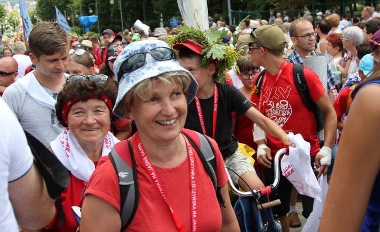 Powitanie 28. Pielgrzymki Cieszyńskiej na Jasnej Górze - 2019