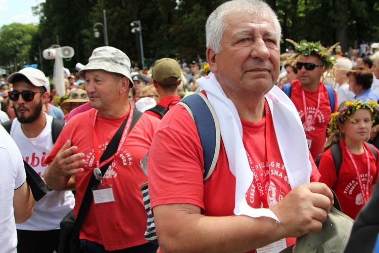 Powitanie 28. Pielgrzymki Cieszyńskiej na Jasnej Górze - 2019