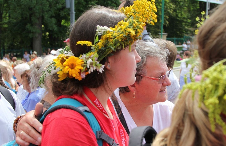 Powitanie 28. Pielgrzymki Cieszyńskiej na Jasnej Górze - 2019