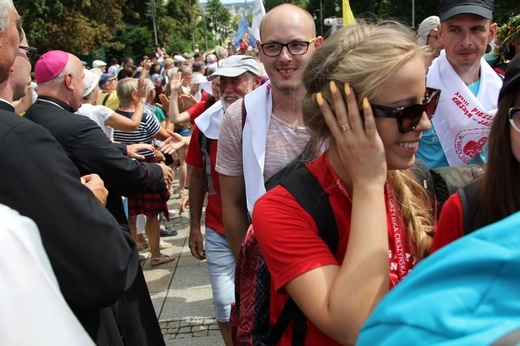 Powitanie 28. Pielgrzymki Cieszyńskiej na Jasnej Górze - 2019