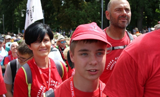 Powitanie 28. Pielgrzymki Cieszyńskiej na Jasnej Górze - 2019