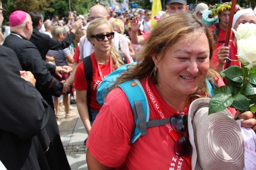 Powitanie 28. Pielgrzymki Cieszyńskiej na Jasnej Górze - 2019