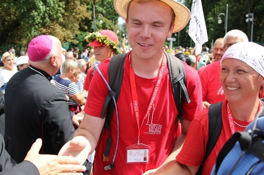 Powitanie 28. Pielgrzymki Cieszyńskiej na Jasnej Górze - 2019