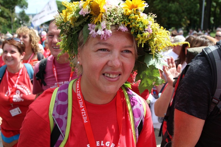 Powitanie 28. Pielgrzymki Cieszyńskiej na Jasnej Górze - 2019