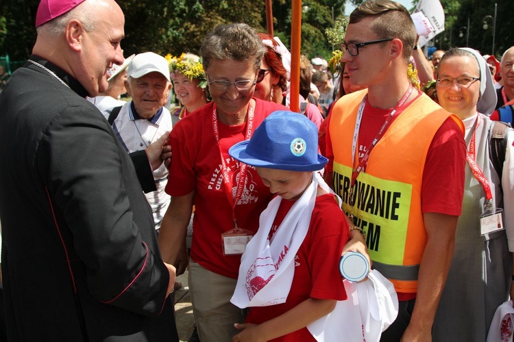 Powitanie 28. Pielgrzymki Cieszyńskiej na Jasnej Górze - 2019