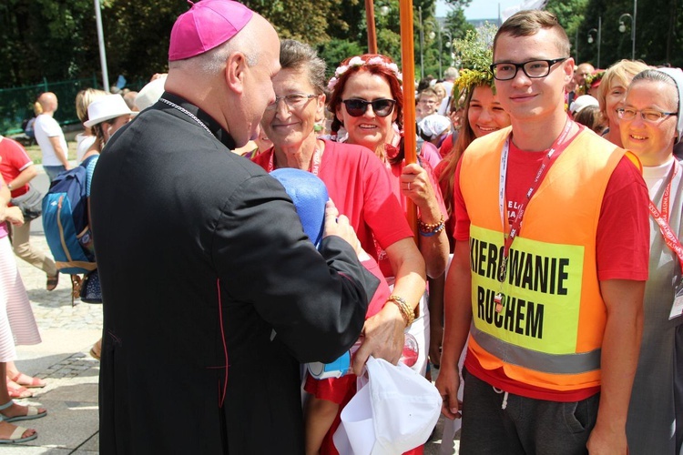 Powitanie 28. Pielgrzymki Cieszyńskiej na Jasnej Górze - 2019