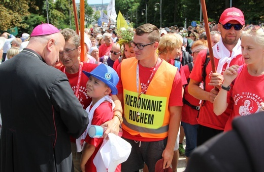 Powitanie 28. Pielgrzymki Cieszyńskiej na Jasnej Górze - 2019