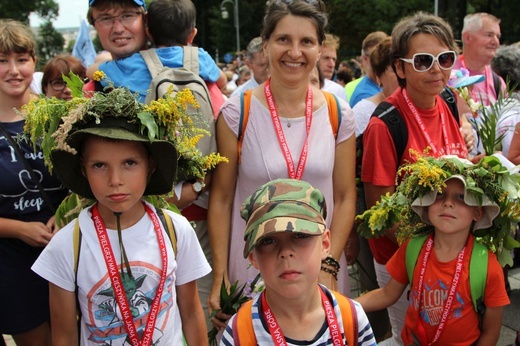 Powitanie 28. Pielgrzymki Cieszyńskiej na Jasnej Górze - 2019