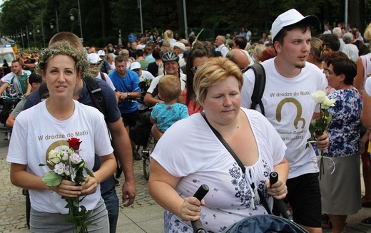 Powitanie 18. Pielgrzymki Czechowickiej na Jasnej Górze - 2019