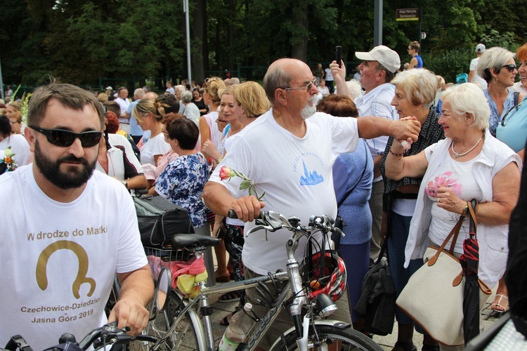 Powitanie 18. Pielgrzymki Czechowickiej na Jasnej Górze - 2019