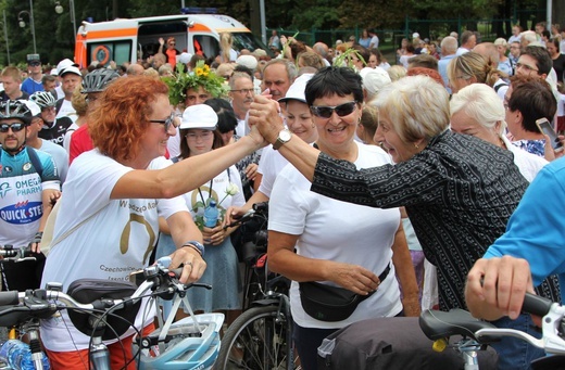 Powitanie 18. Pielgrzymki Czechowickiej na Jasnej Górze - 2019