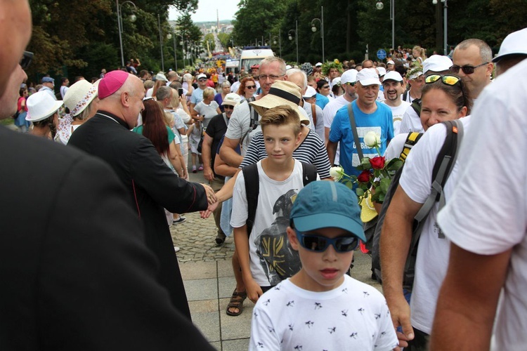 Powitanie 18. Pielgrzymki Czechowickiej na Jasnej Górze - 2019