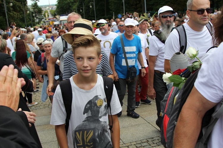 Powitanie 18. Pielgrzymki Czechowickiej na Jasnej Górze - 2019