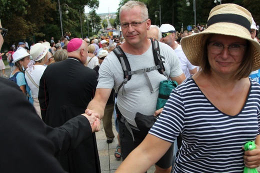 Powitanie 18. Pielgrzymki Czechowickiej na Jasnej Górze - 2019