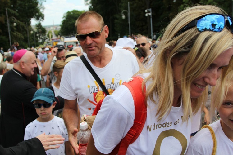 Powitanie 18. Pielgrzymki Czechowickiej na Jasnej Górze - 2019