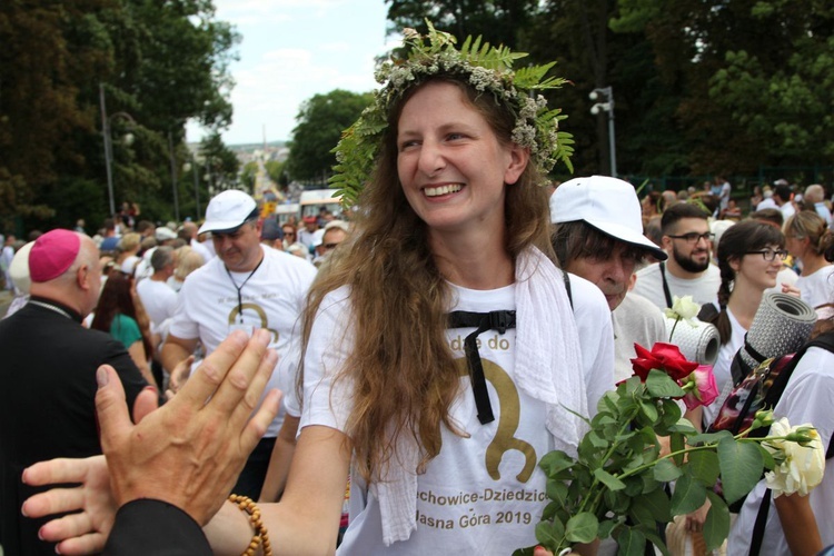 Powitanie 18. Pielgrzymki Czechowickiej na Jasnej Górze - 2019