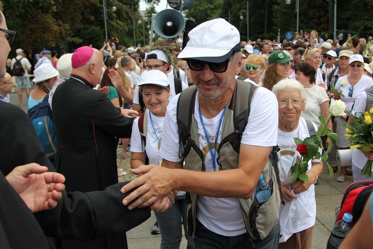 Powitanie 18. Pielgrzymki Czechowickiej na Jasnej Górze - 2019