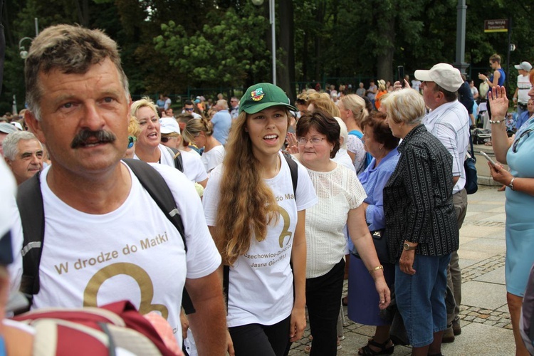 Powitanie 18. Pielgrzymki Czechowickiej na Jasnej Górze - 2019