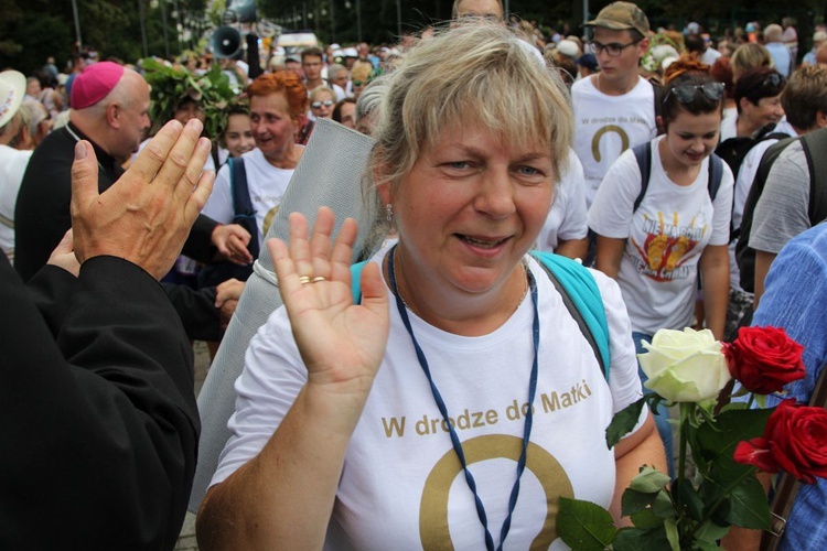 Powitanie 18. Pielgrzymki Czechowickiej na Jasnej Górze - 2019