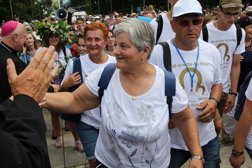 Powitanie 18. Pielgrzymki Czechowickiej na Jasnej Górze - 2019