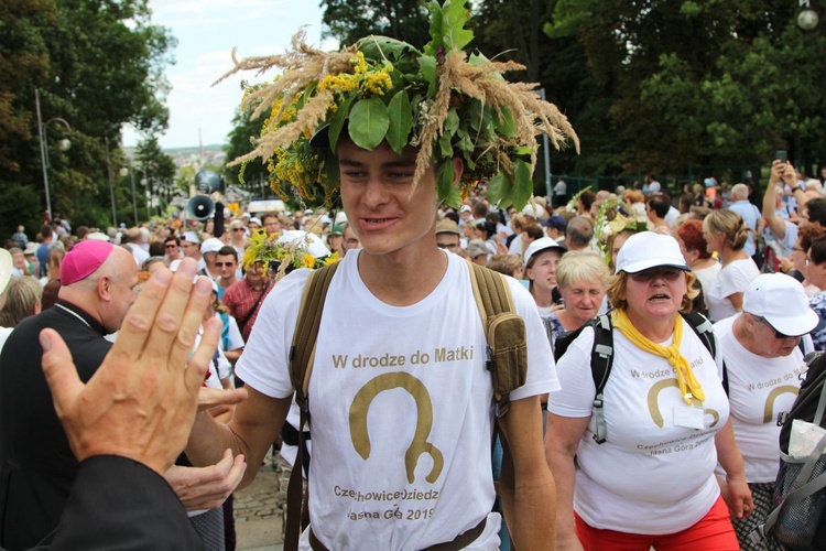 Powitanie 18. Pielgrzymki Czechowickiej na Jasnej Górze - 2019