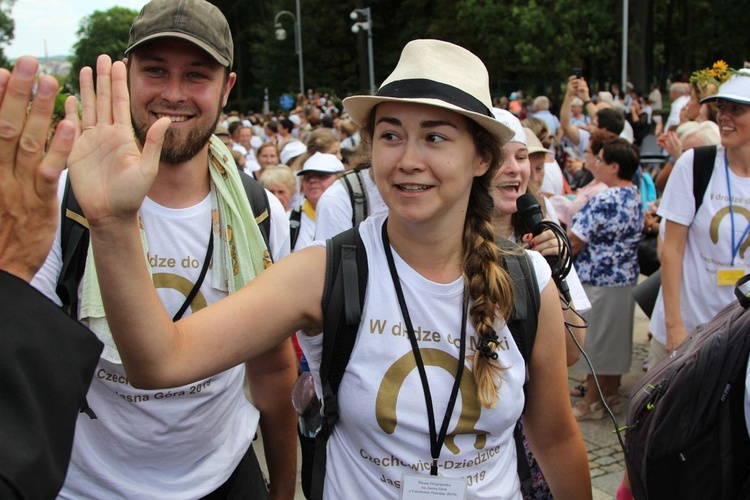 Powitanie 18. Pielgrzymki Czechowickiej na Jasnej Górze - 2019