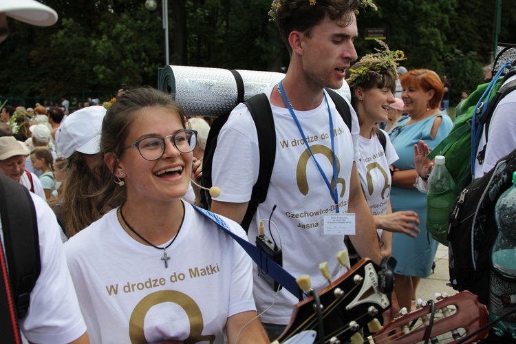 Powitanie 18. Pielgrzymki Czechowickiej na Jasnej Górze - 2019