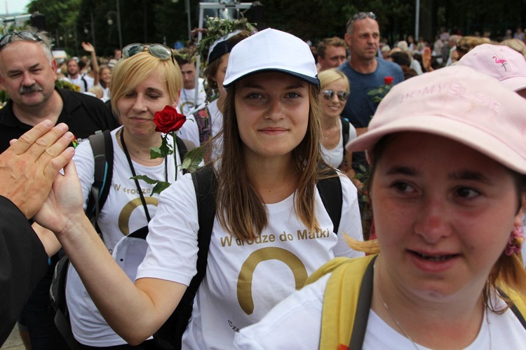 Powitanie 18. Pielgrzymki Czechowickiej na Jasnej Górze - 2019