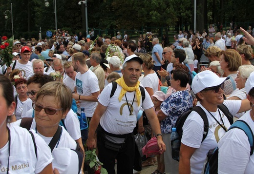 Powitanie 18. Pielgrzymki Czechowickiej na Jasnej Górze - 2019