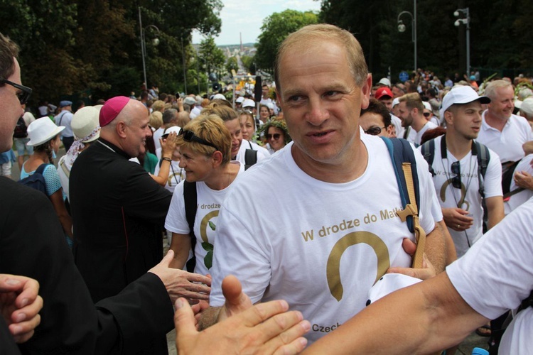 Powitanie 18. Pielgrzymki Czechowickiej na Jasnej Górze - 2019