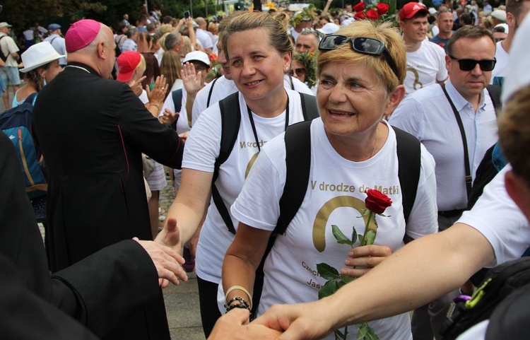 Powitanie 18. Pielgrzymki Czechowickiej na Jasnej Górze - 2019