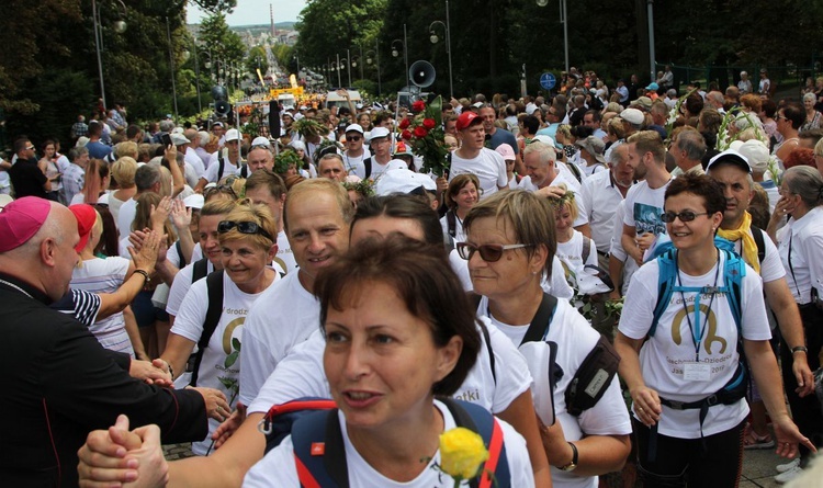 Powitanie 18. Pielgrzymki Czechowickiej na Jasnej Górze - 2019