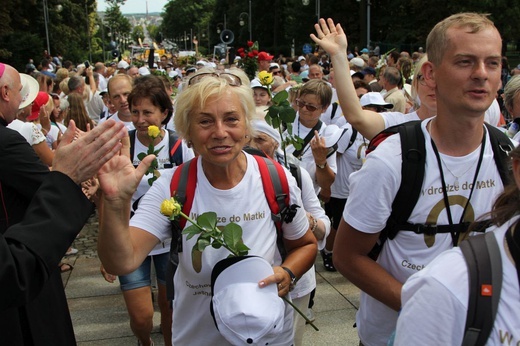 Powitanie 18. Pielgrzymki Czechowickiej na Jasnej Górze - 2019